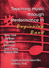 Teaching Music Through Performance in Beginning Band, Vol. 1 book cover